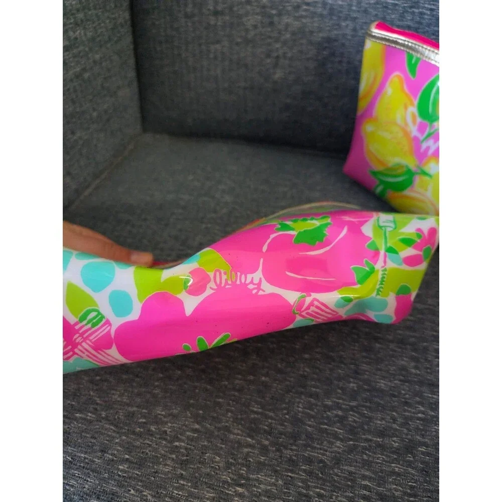 Lilly Pulitzer Estee Lauder Cosmetic Bags Set of 2